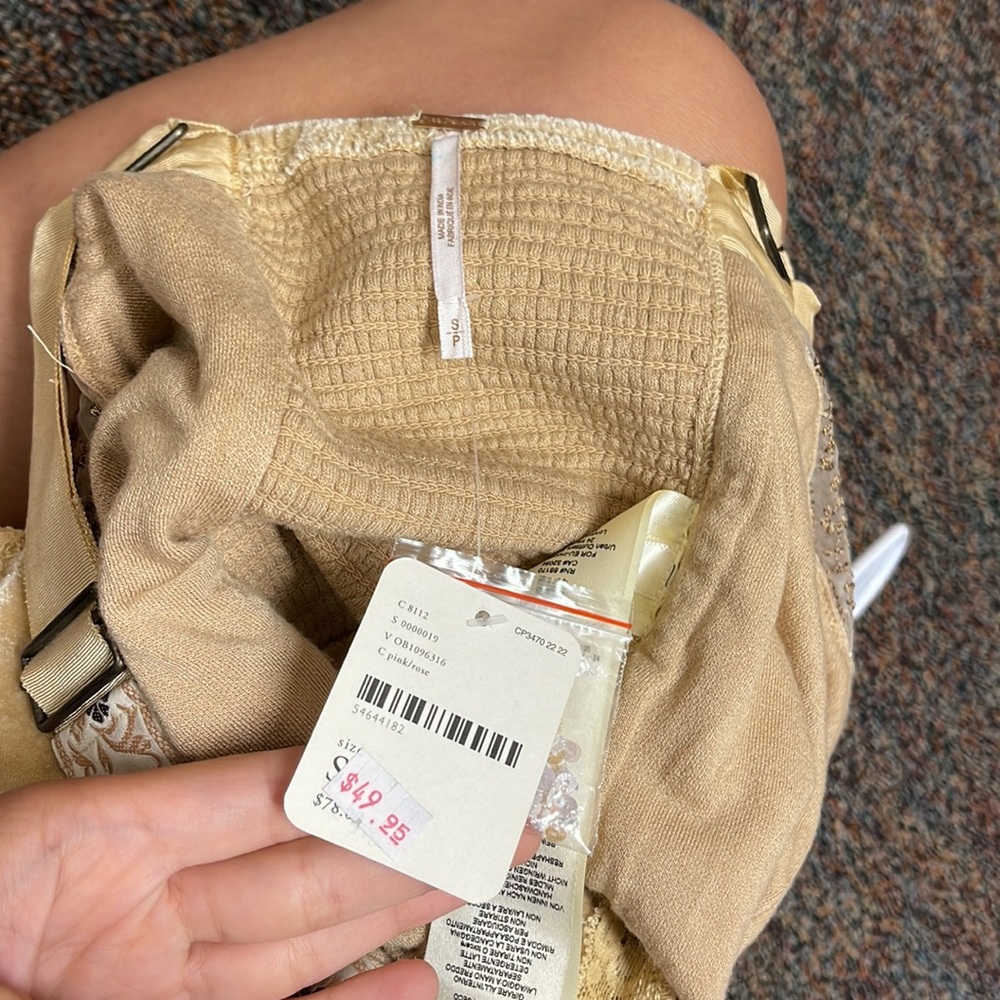 Free people embroidered tank top